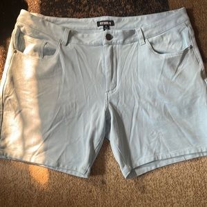Steele light blue shorts sz 33